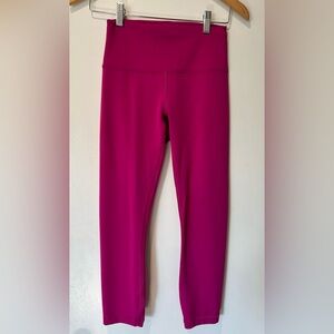 Lululemon Athletica Wunder Train High Rise Cropped 23” Leggings